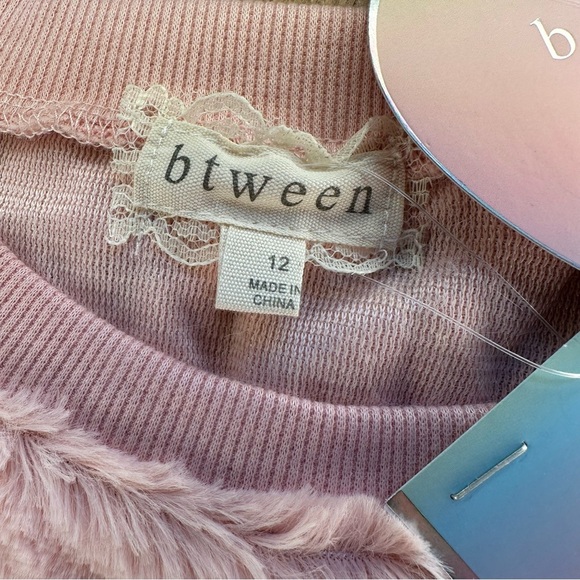 Btween Brand Unicorn Sweatshirt with Matching Scrunchie – NWT Size 12 - Picture 2 of 5